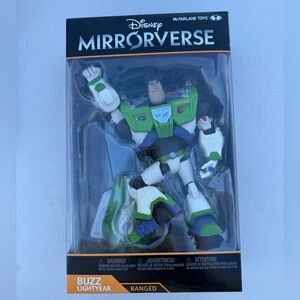 Disney Mirrorverse Buzz Lightyear Figure in Green and White